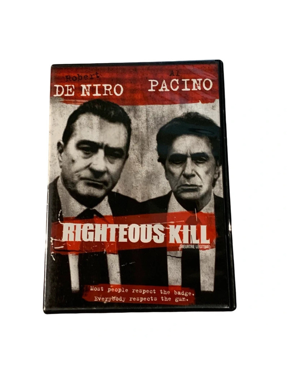 Righteous Kill DVD Widescreen Special Features Robert De Niro Al Pacino